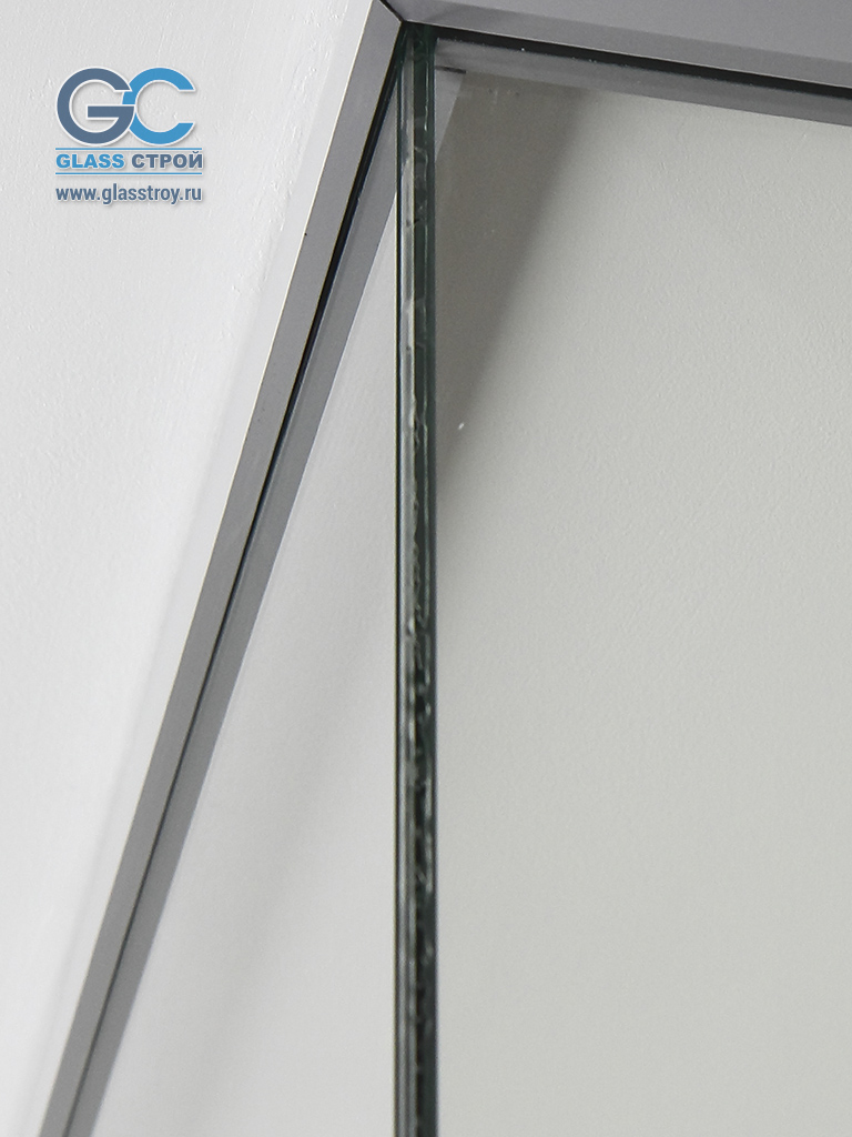 зажимной алюминиевый профиль для стекла